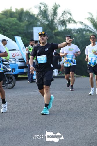 Race photo from Taman Budaya x BOGORUN 2025