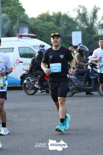 Race photo from Taman Budaya x BOGORUN 2025