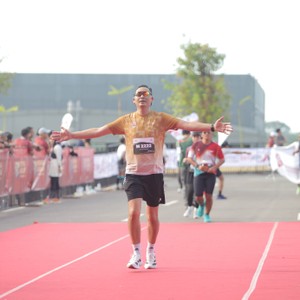 Race photo from KEDIRI HALF MARATHON 2026