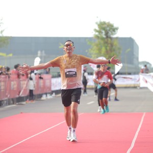 Race photo from KEDIRI HALF MARATHON 2026