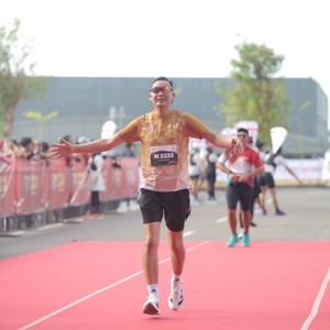 Race photo from KEDIRI HALF MARATHON 2026