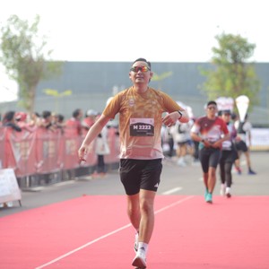 Race photo from KEDIRI HALF MARATHON 2026