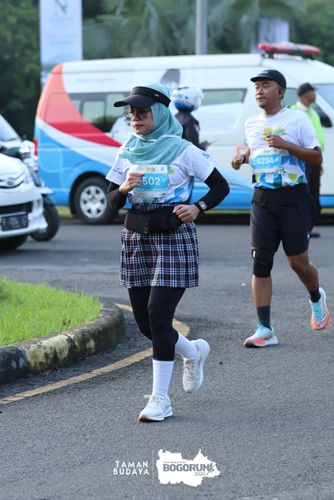 Race photo from Taman Budaya x BOGORUN 2025