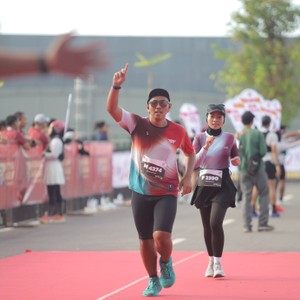 Race photo from KEDIRI HALF MARATHON 2026