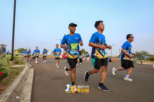 Race photo from ISOPlus Run 2024 Jakarta