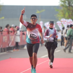 Race photo from KEDIRI HALF MARATHON 2026