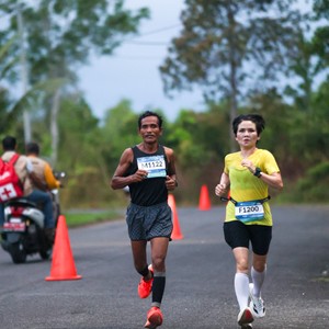 Race photo from Belitung Multisport Festival