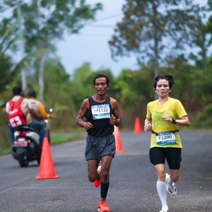 Race photo from Belitung Multisport Festival