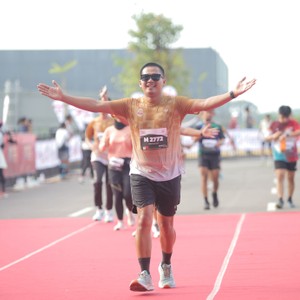 Race photo from KEDIRI HALF MARATHON 2026