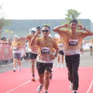 Race photo from KEDIRI HALF MARATHON 2026