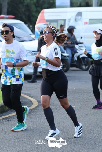 Race photo from Taman Budaya x BOGORUN 2025