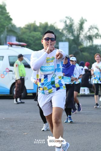 Race photo from Taman Budaya x BOGORUN 2025