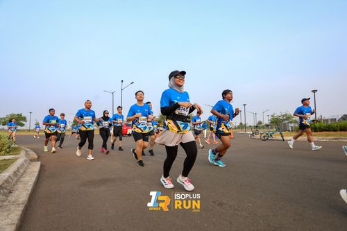Race photo from ISOPlus Run 2024 Jakarta