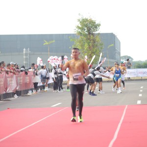 Race photo from KEDIRI HALF MARATHON 2026