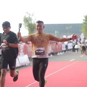 Race photo from KEDIRI HALF MARATHON 2026