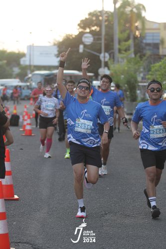 Race photo from Jabar Run 10K 2024