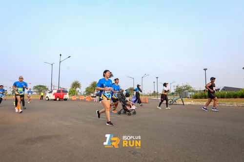 Race photo from ISOPlus Run 2024 Jakarta