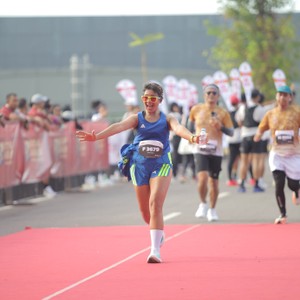 Race photo from KEDIRI HALF MARATHON 2026