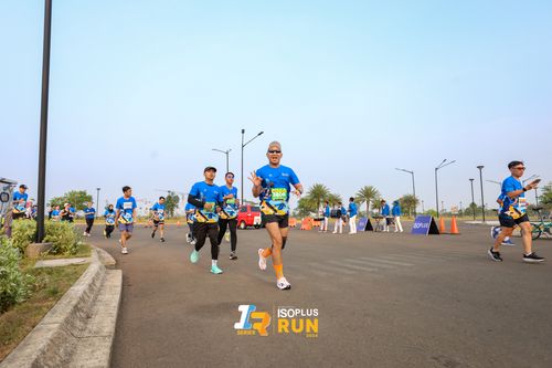 Race photo from ISOPlus Run 2024 Jakarta