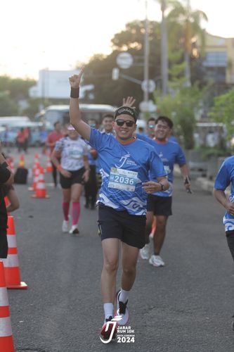 Race photo from Jabar Run 10K 2024