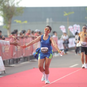 Race photo from KEDIRI HALF MARATHON 2026