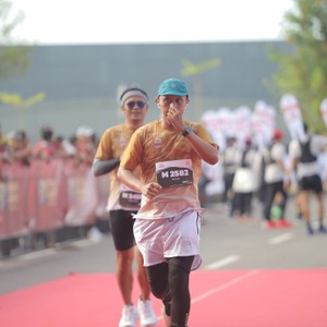 Race photo from KEDIRI HALF MARATHON 2026