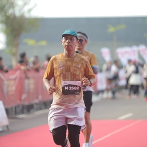 Race photo from KEDIRI HALF MARATHON 2026