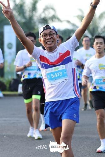 Race photo from Taman Budaya x BOGORUN 2025