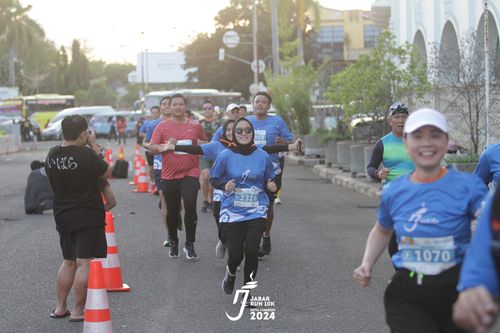 Race photo from Jabar Run 10K 2024