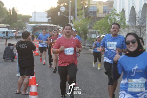 Race photo from Jabar Run 10K 2024