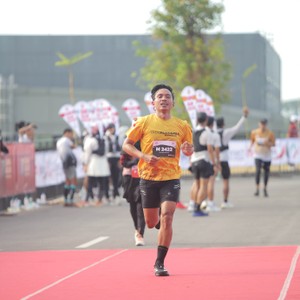 Race photo from KEDIRI HALF MARATHON 2026