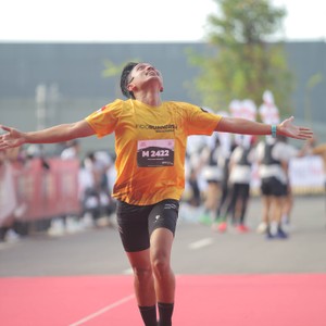 Race photo from KEDIRI HALF MARATHON 2026