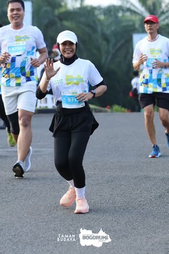 Race photo from Taman Budaya x BOGORUN 2025