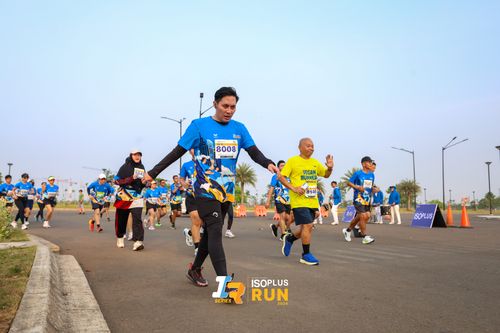 Race photo from ISOPlus Run 2024 Jakarta