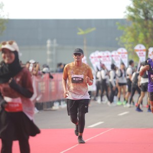 Race photo from KEDIRI HALF MARATHON 2026