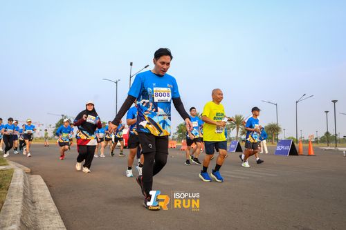 Race photo from ISOPlus Run 2024 Jakarta