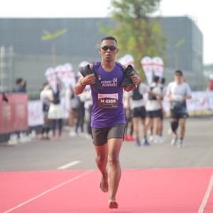 Race photo from KEDIRI HALF MARATHON 2026