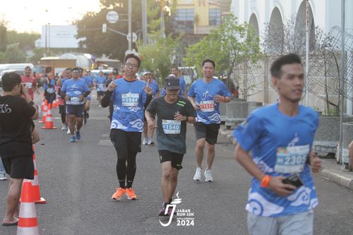 Race photo from Jabar Run 10K 2024