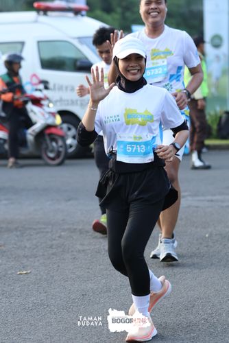 Race photo from Taman Budaya x BOGORUN 2025