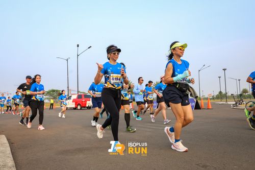 Race photo from ISOPlus Run 2024 Jakarta
