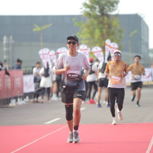 Race photo from KEDIRI HALF MARATHON 2026