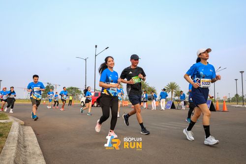 Race photo from ISOPlus Run 2024 Jakarta