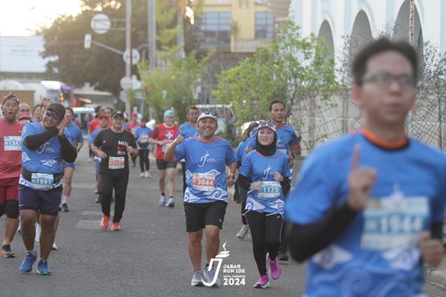Race photo from Jabar Run 10K 2024