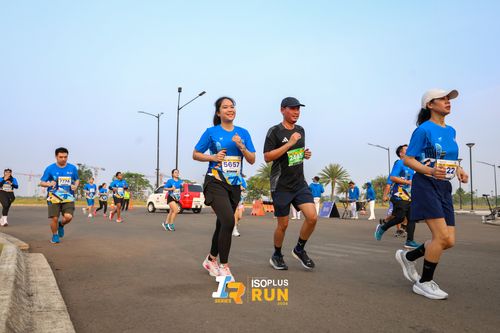 Race photo from ISOPlus Run 2024 Jakarta