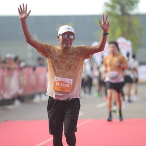 Race photo from KEDIRI HALF MARATHON 2026