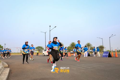 Race photo from ISOPlus Run 2024 Jakarta