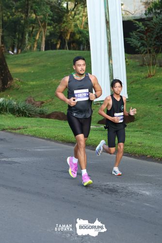Race photo from Taman Budaya x BOGORUN 2025