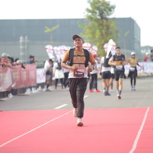 Race photo from KEDIRI HALF MARATHON 2026