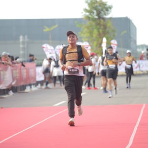 Race photo from KEDIRI HALF MARATHON 2026
