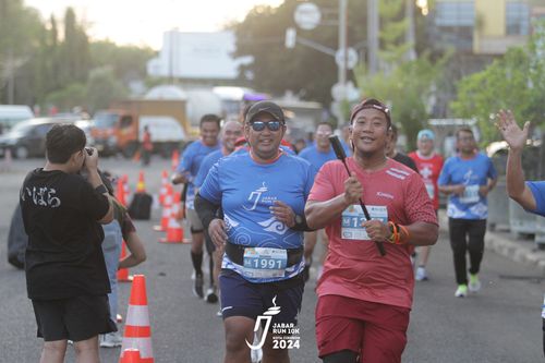 Race photo from Jabar Run 10K 2024